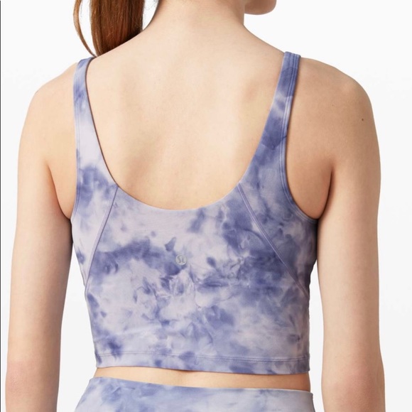 🍋LULULEMON🍋 Iced Peri Purple Align Tank Size 4 - Picture 4 of 8